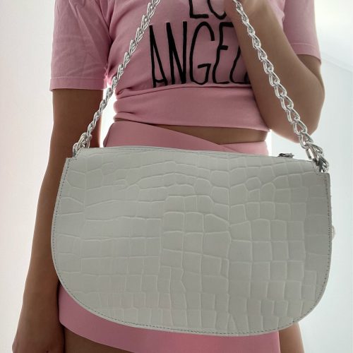 Leather Shoulder Bag Women Crossbody Handbag Purse Chain