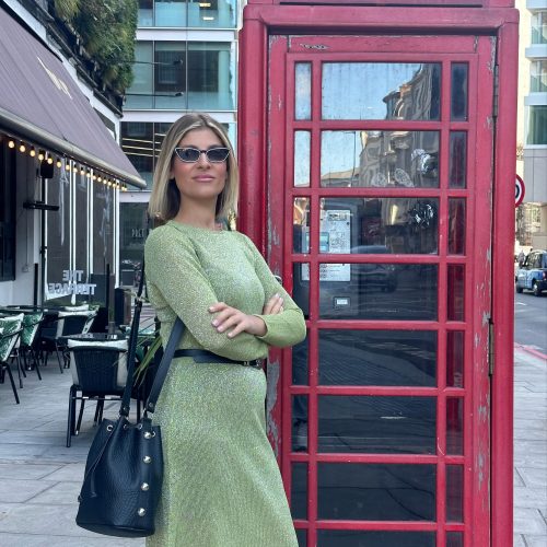 Black Leather Bucket Bag Shopping Purse Women Handbag