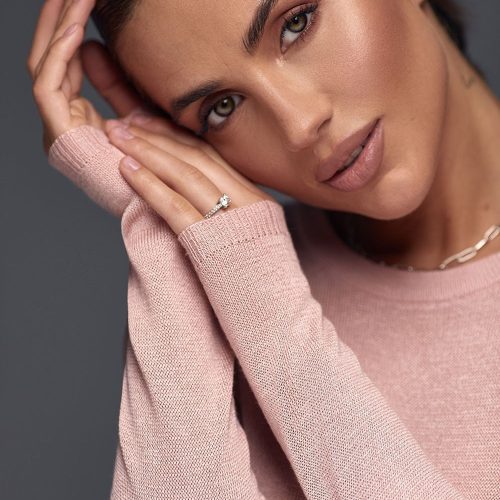 Sheer Fitted Top Long Sleeves Crew Neck Sleeve