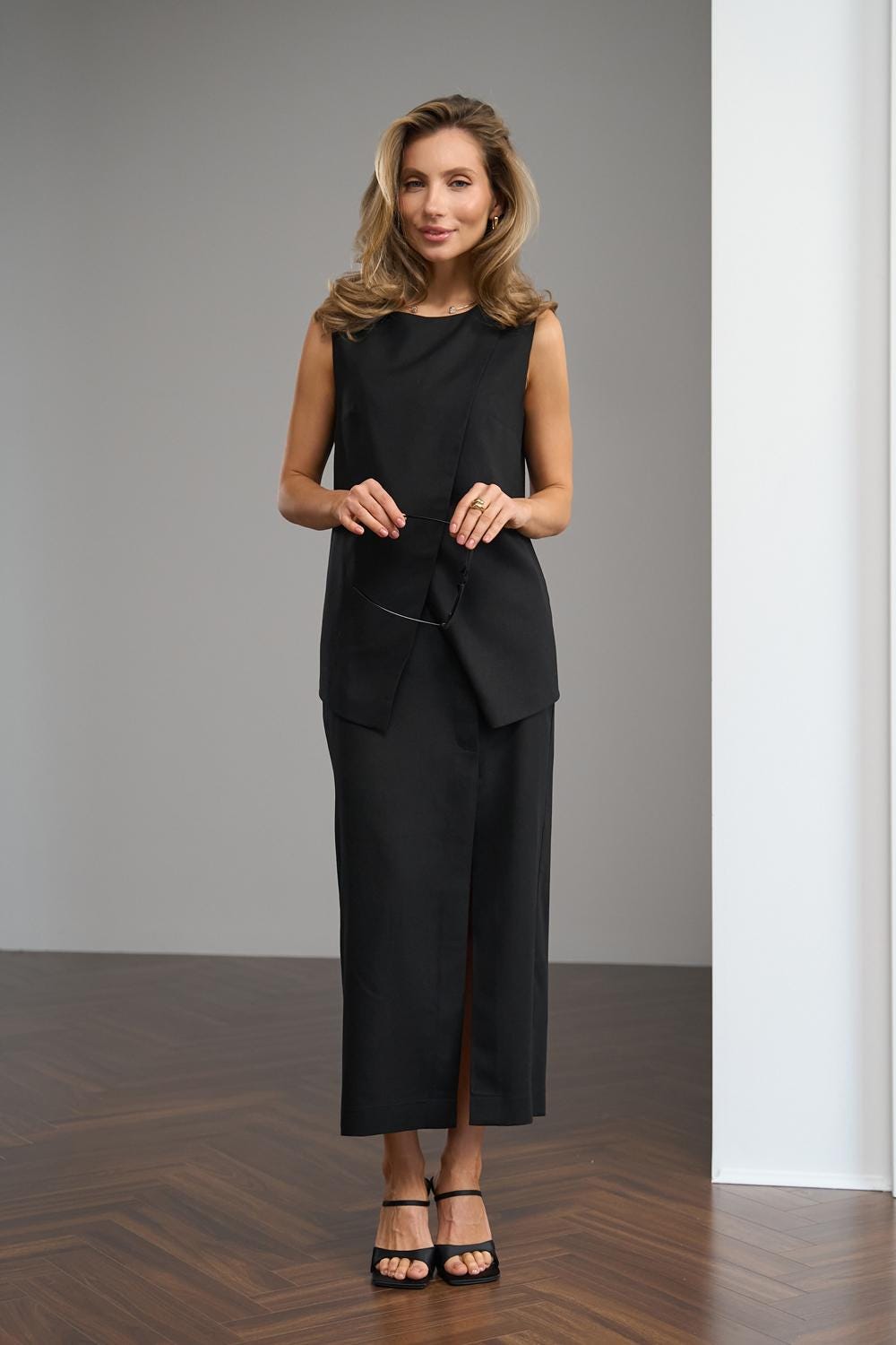 Linen Vest For Women Minimalist Sleeveless Aline Top