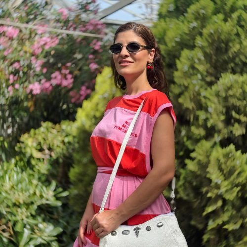 Handmade White Leather Shoulder Bag Boho Crossbody Purse