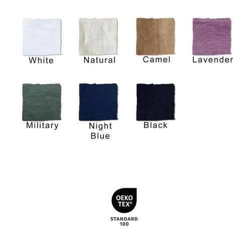 Heavy Weight Linen Skirt Wrap Green Maxi Long