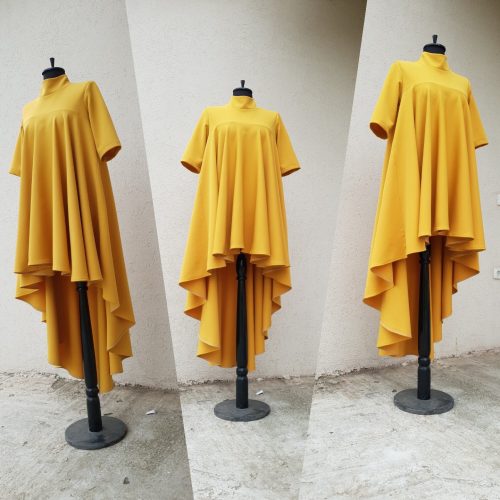 Women Maxi Dress/yellow Plus Size Dress/summer Dress/maxi Dress