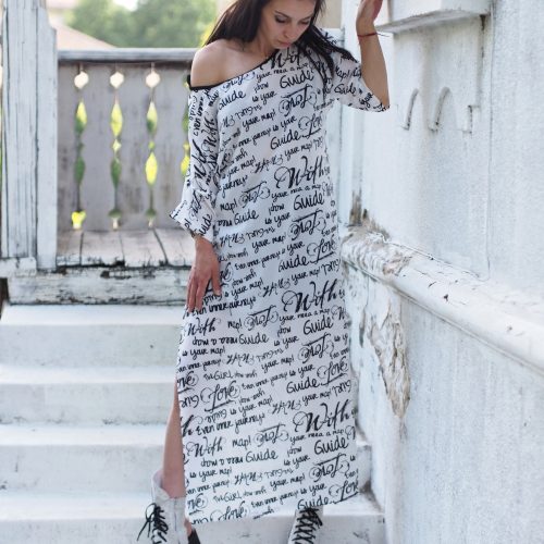 Long Maxi Dress Summer Beach Tunic Women