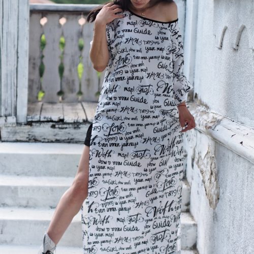 Long Maxi Dress Summer Beach Tunic Women